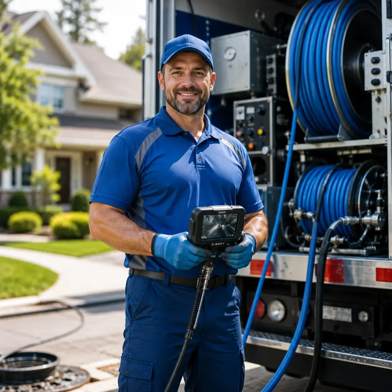 Local outdoor drain cleaning specialists in Blakeslee, PA